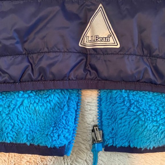 LL Bean COZY reversible jacket, kids XL - Picture 5 of 6